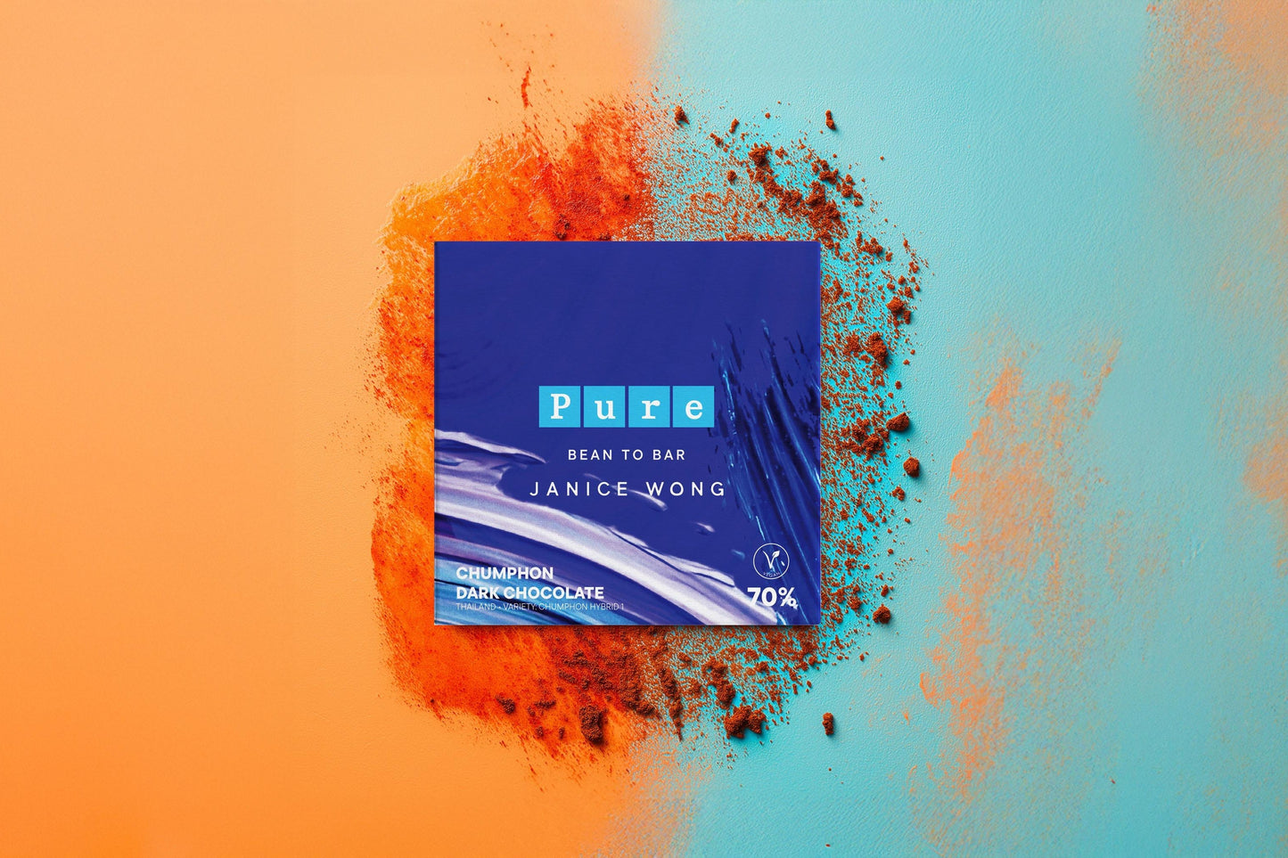 70% Vegan Thailand Single Origin Chumphon Dark Chocolate