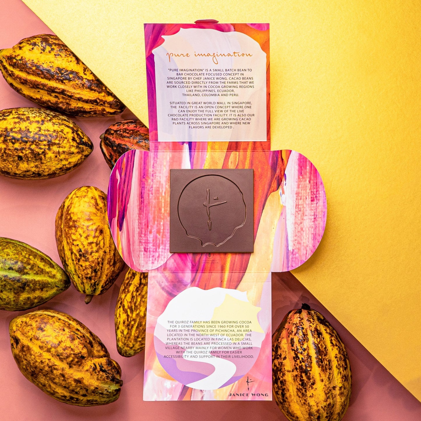 55% Ecuador Single Origin Bean to Bar Milk Chocolate